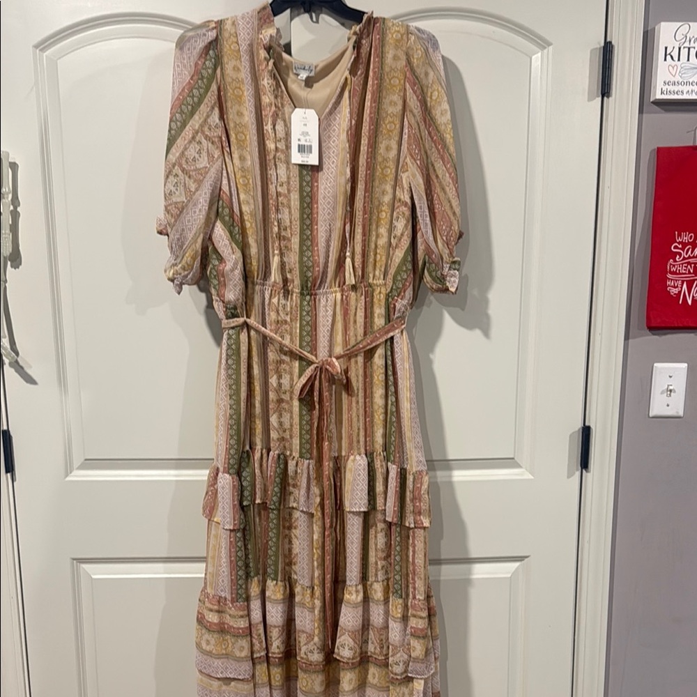 Bohemian Multi-Color Maxi Dress